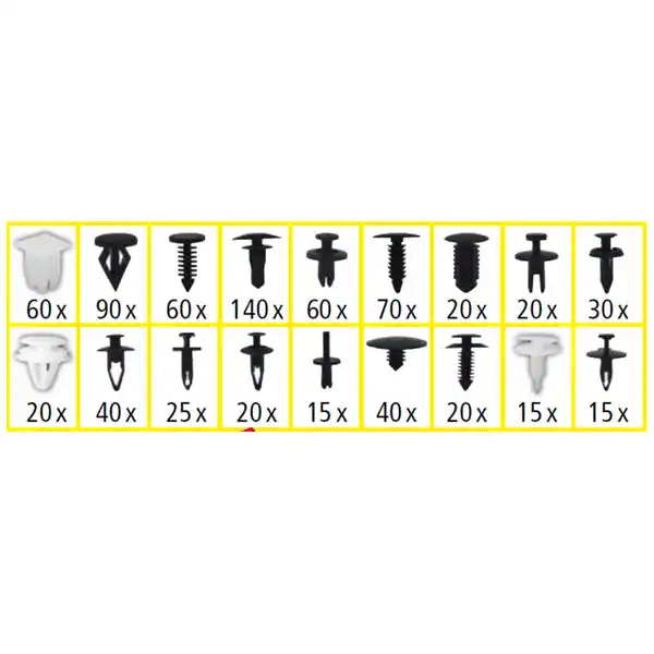 Bild 2 von Kraft Werkzeuge Demontagewerkzeug 802tlg.