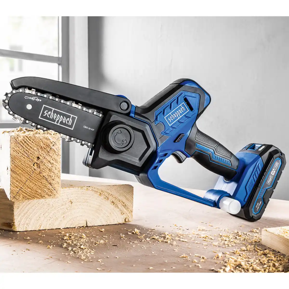 Bild 1 von Scheppach Germany Akku-Gehölzschneider 20 V