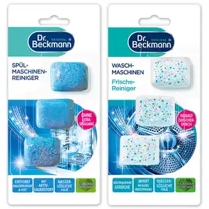 Dr. Beckmann Spülmaschinen-/ Waschmaschinen-Reiniger Caps