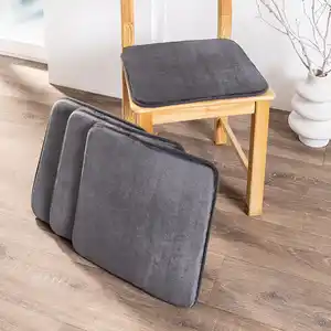 Bella Casa Weichschaum-Stuhlkissen 4er-Set