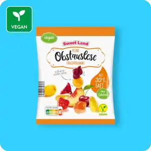 SWEET LAND Premium-Fruchtgummi, Verschiedene Sorten