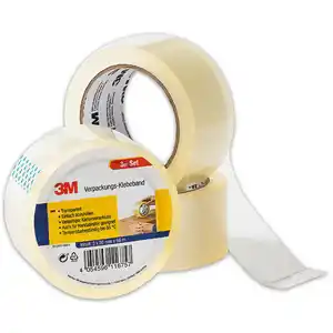 3M Verpackungs-Klebeband 3er-Set
