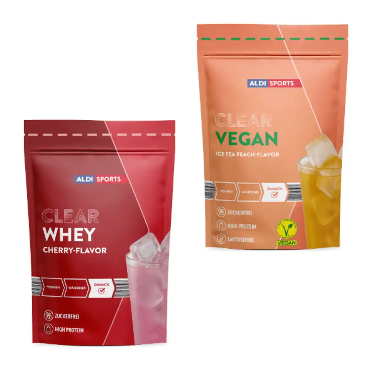 Bild 1 von ALDI SPORTS Clear Protein Pulver