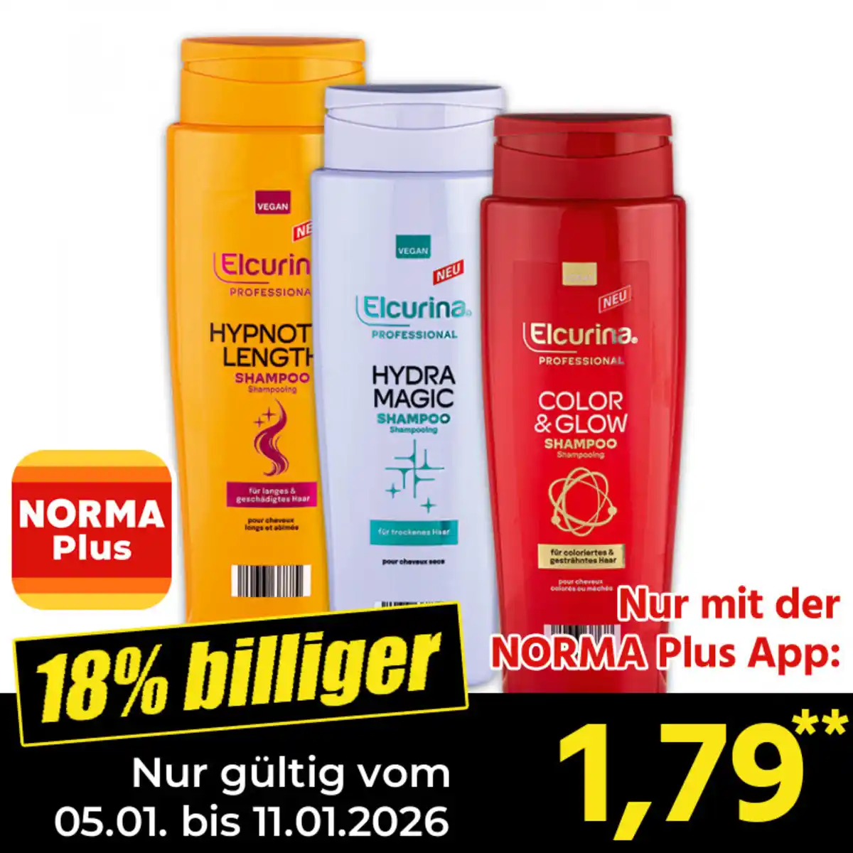 Bild 1 von Elcurina Professional Shampoo