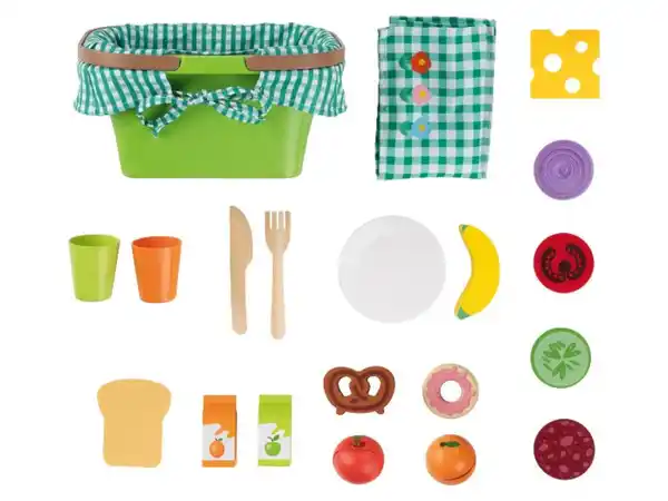 Bild 2 von lupilu® Lebensmittelspielset (Picknickkorb)