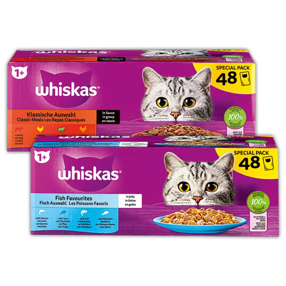 Bild 1 von Whiskas Katzennassnahrung