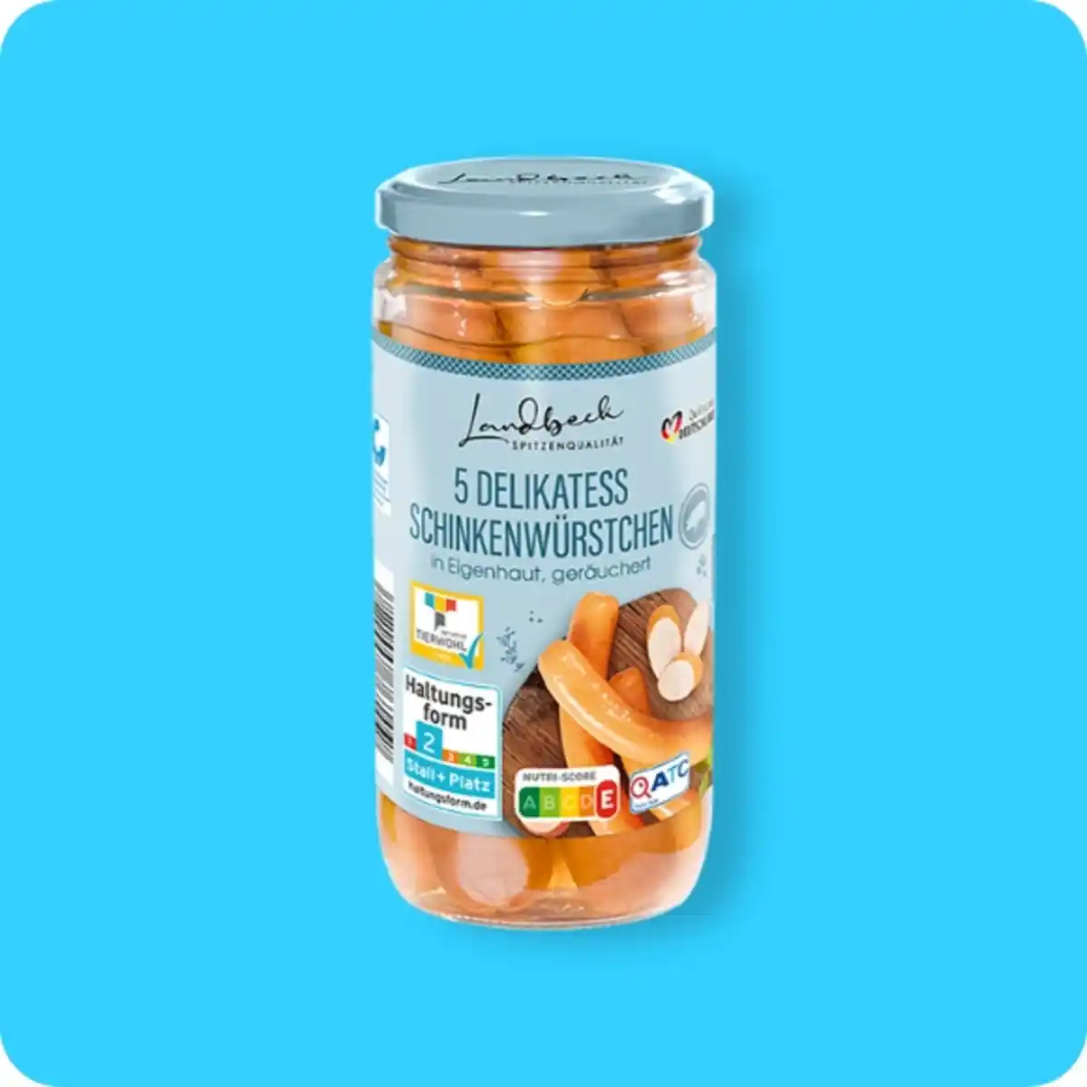 Bild 1 von LANDBECK Delikatess Schinkenwürstchen