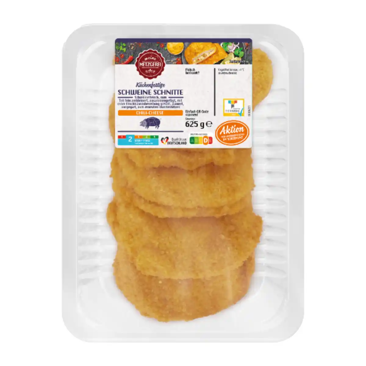 Bild 2 von MEINE METZGEREI Gefüllte Chili-Cheese-Schnitte 625g