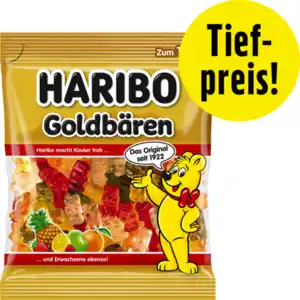Haribo Fruchtgummi oder Lakritz
