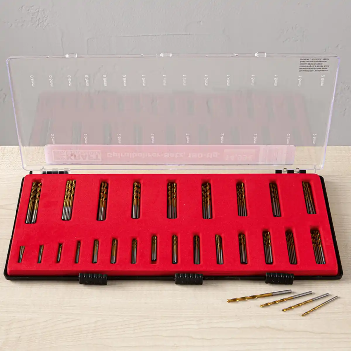 Bild 1 von Kraft Werkzeuge HSS-Spiralbohrer-Satz 150-tlg.