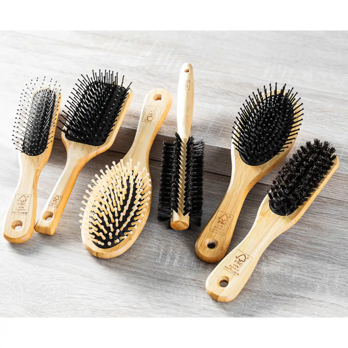 Bild 1 von Top Selection Bambus-Haarbürste