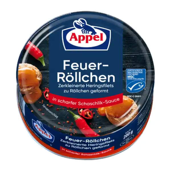 Bild 2 von APPEL Herings-Röllchen 200g