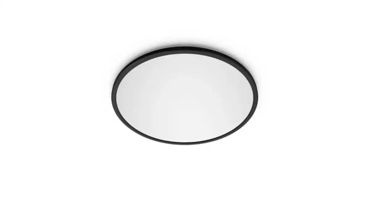 Bild 1 von Philips LED Deckenleuchte Valen schwarz Ø 42 x 2 cm warmweiß-kaltweiß dimmbar