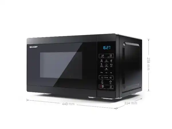 Bild 3 von Sharp Mikrowelle »YC-MS02E-B«