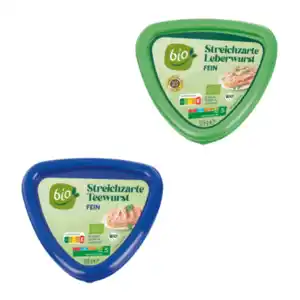 BIO Streichzarte Leber- / Teewurst