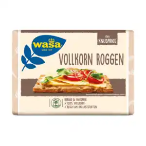 WASA Knäckebrot Vollkornroggen 260g