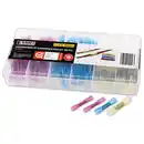 Bild 1 von Kraft Werkzeuge Stoßverbinder mit Schrumpfschlauch-Set 100-tlg.