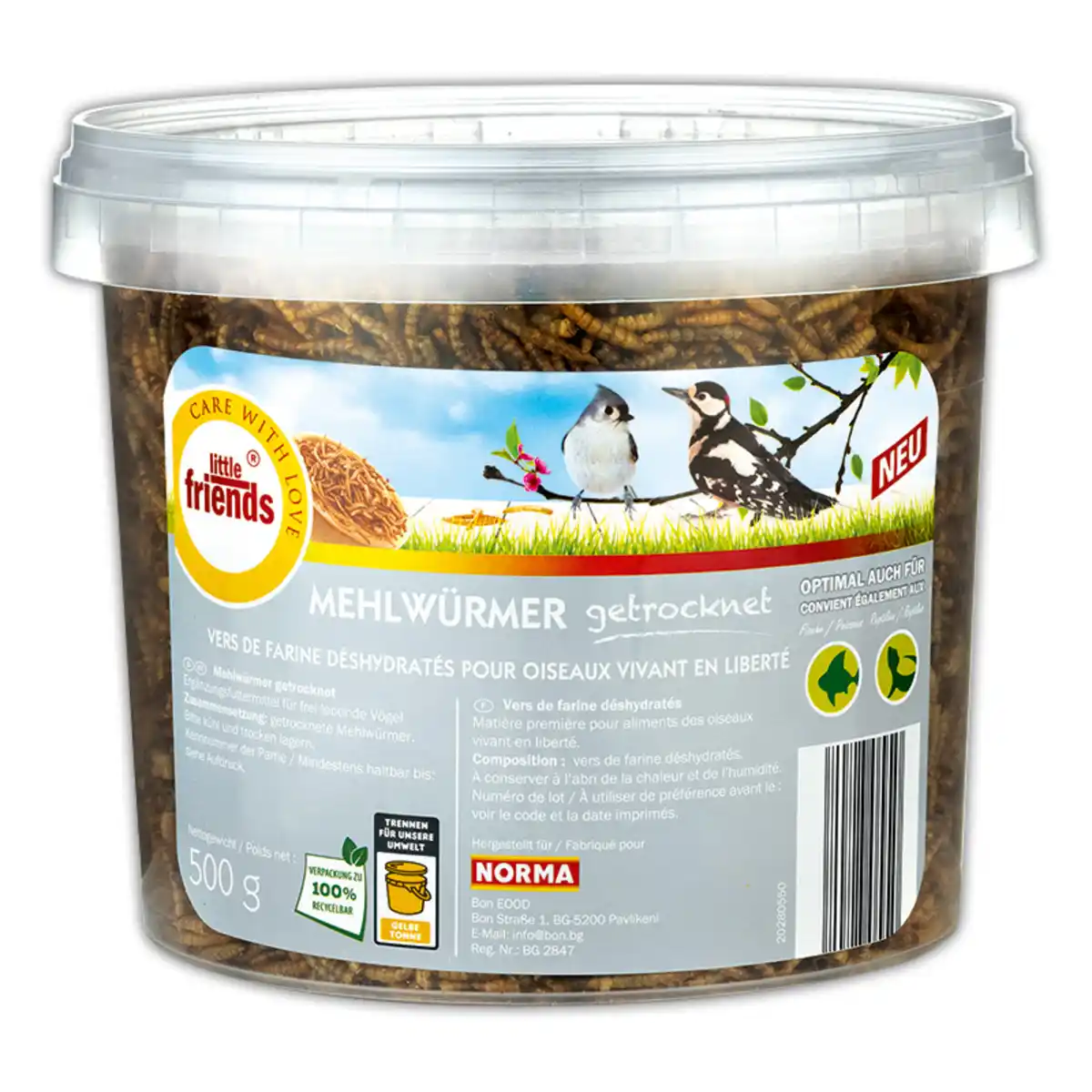 Bild 1 von Little-Friends Mehlwürmer