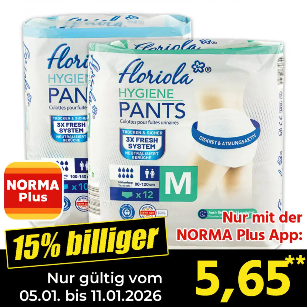 Bild 1 von Floriola Hygiene Pants
