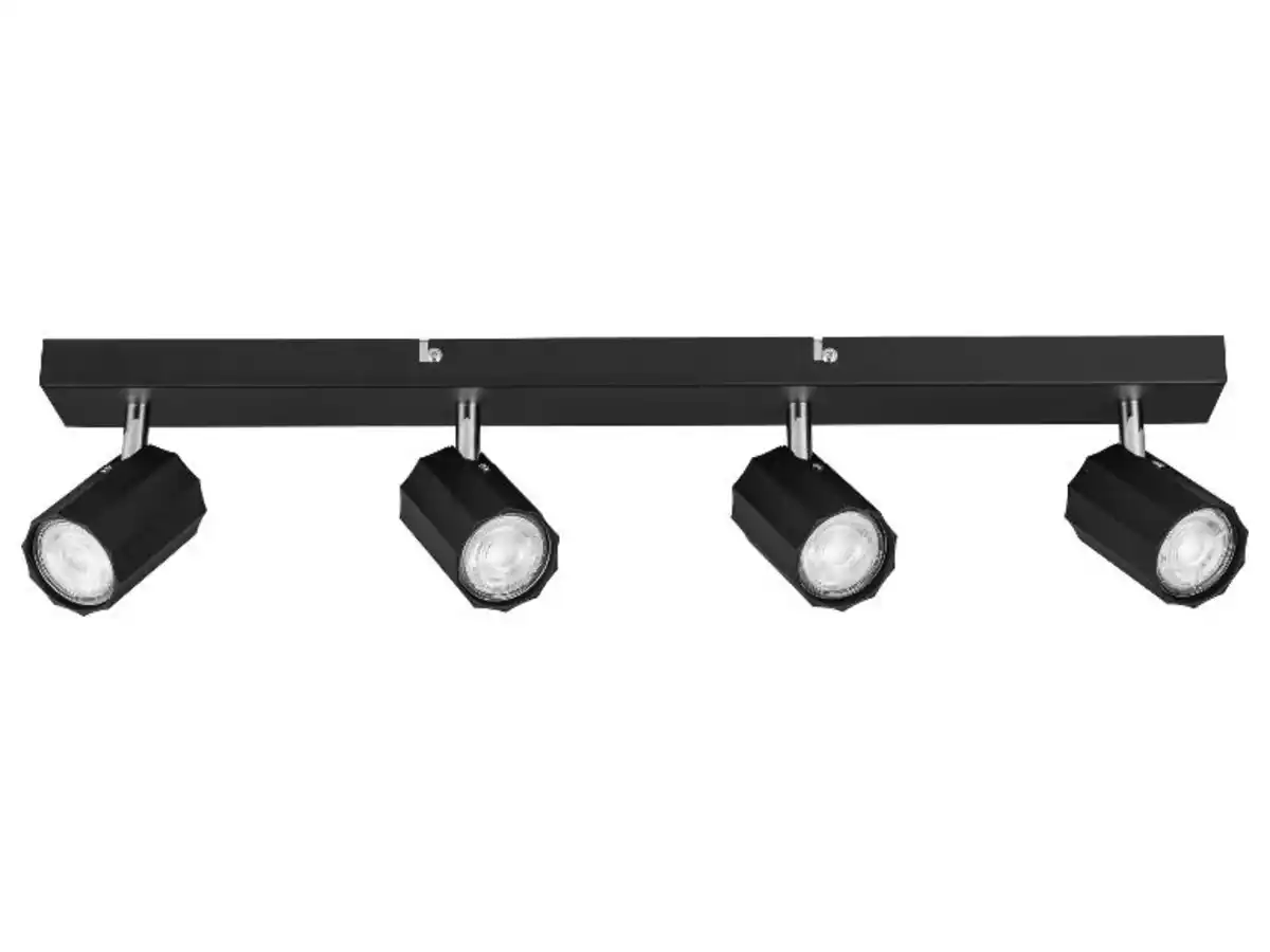 Bild 2 von LIVARNO home Deckenschienenleuchte / Deckenstrahler, mit 4 neig- und schwenkbaren Spots