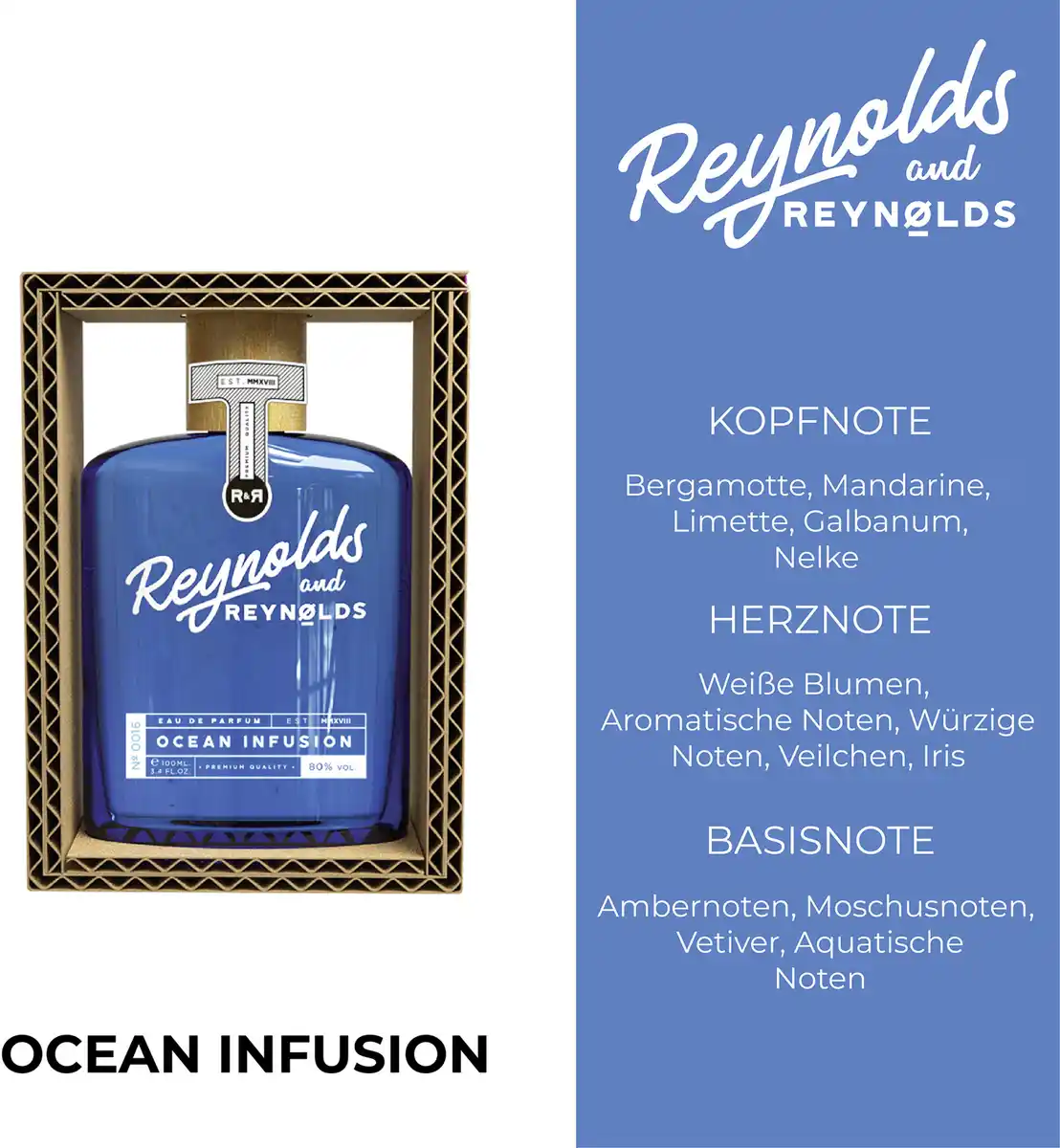 Bild 3 von Reynolds & Reynolds Ocean Infusion, EdP 100 ml