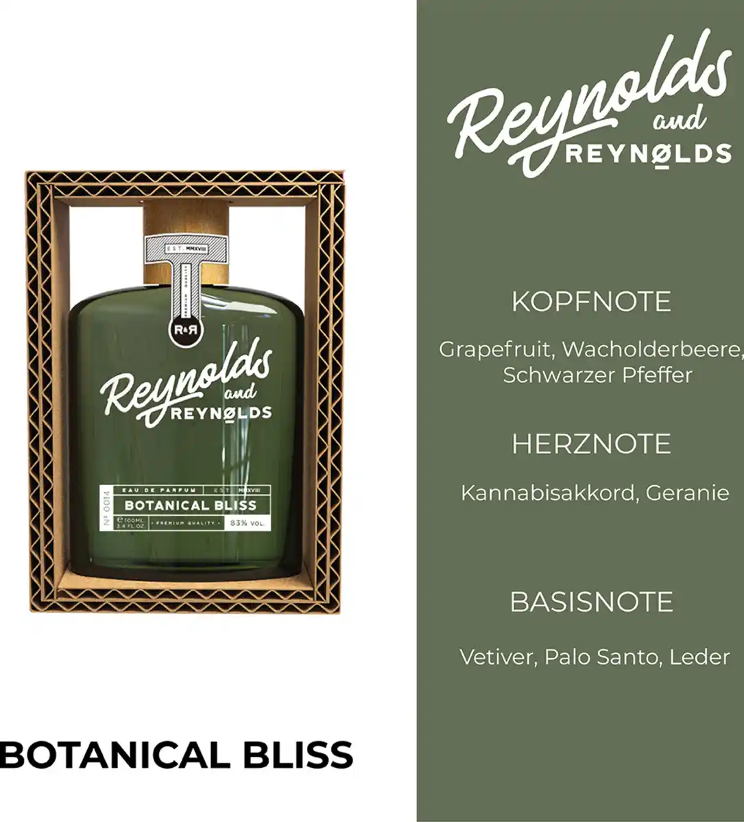 Bild 3 von Reynolds & Reynolds Botanical Bliss, EdP 100 ml