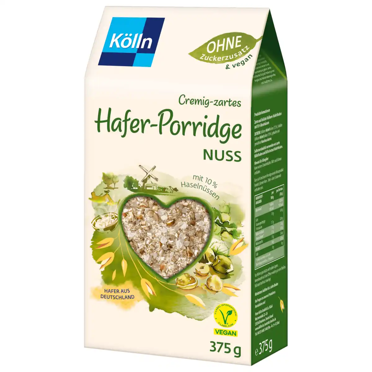 Bild 1 von Kölln Nussiges Hafer-Porridge 375g