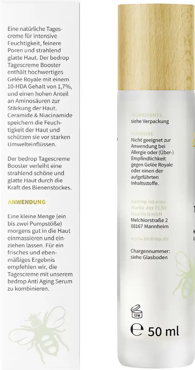 Bild 4 von bedrop Tagescreme Booster, 50 ml
