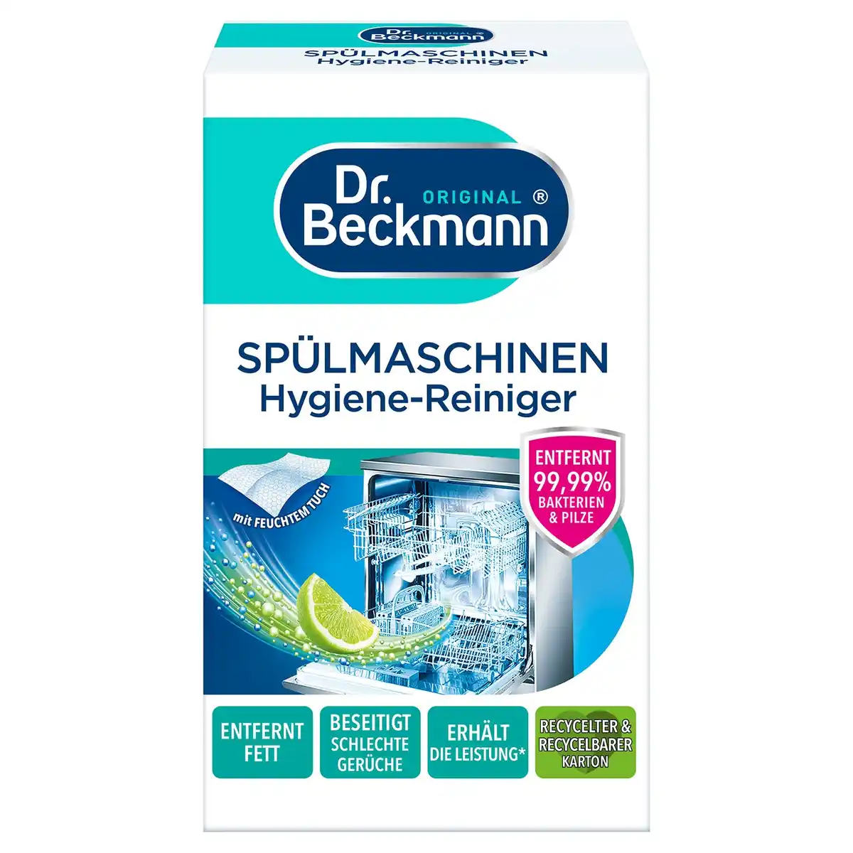Bild 1 von DR. BECKMANN Spülmaschinen Hygiene-Reiniger 75 g