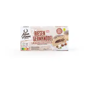 ALPENSCHMAUS TK Germknödel Alpen, Nougat