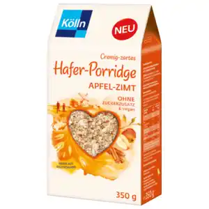 Kölln Hafer Porridge Apfel Zimt 350g