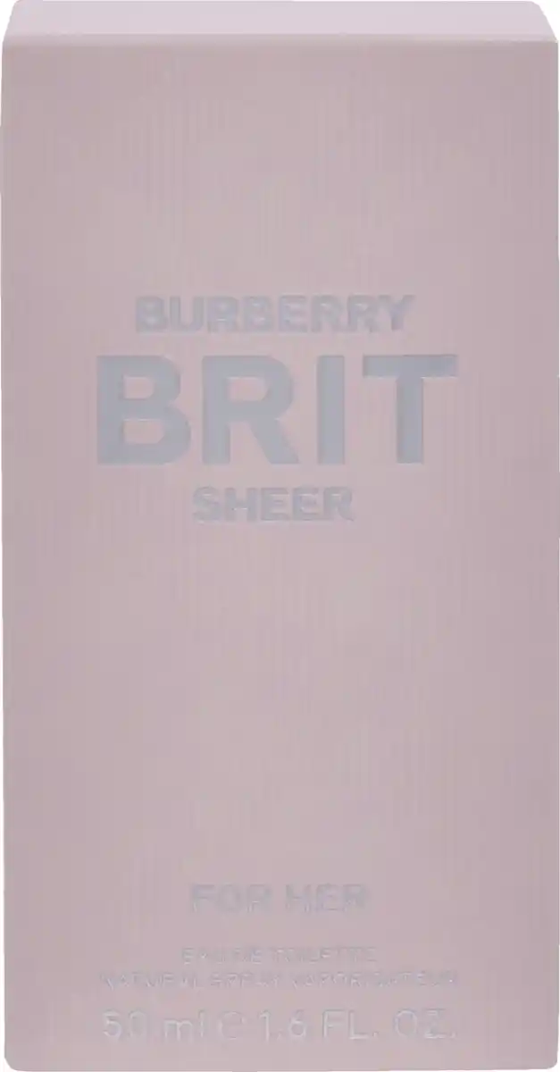 Bild 2 von Burberry Brit Sheer for her, EdT 50 ml