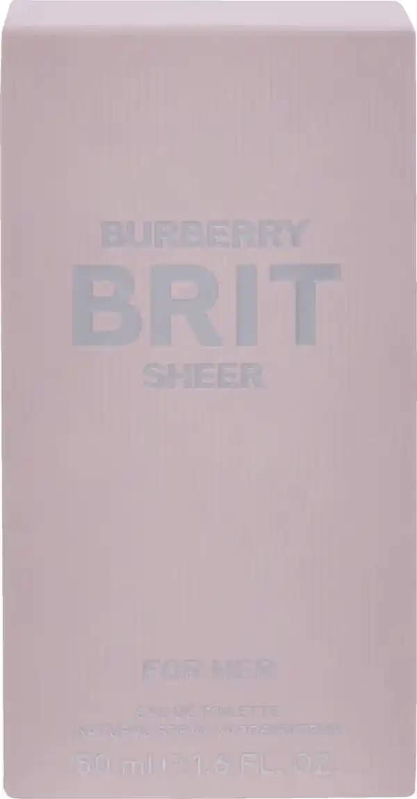 Bild 2 von Burberry Brit Sheer for her, EdT 50 ml