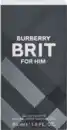 Bild 2 von Burberry Brit for him, EdT 50 ml