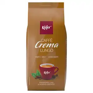 KÄFER Kaffee 1 kg, Caffè Crema Lungo