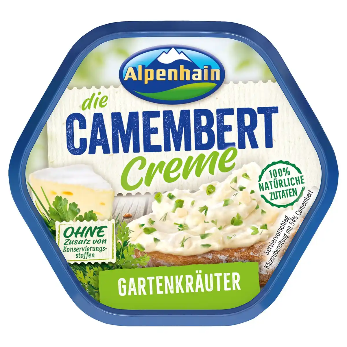 Bild 1 von ALPENHAIN ALPENHAIN Camembert Creme 125 g, Schnittlauch