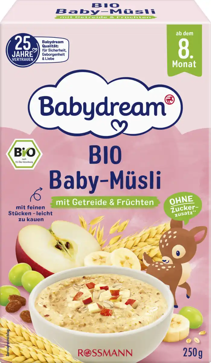 Bild 1 von Babydream Bio Baby-Müsli, 250 g