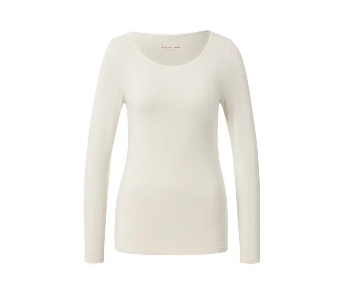 Bild 1 von Langarmshirt im Modal-Seide-Mix, creme