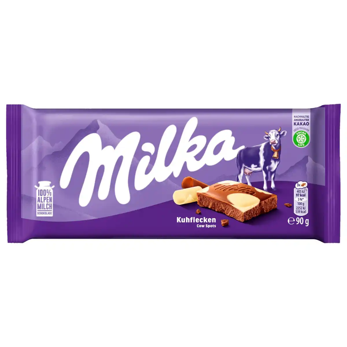 Bild 1 von Milka Schokolade Kuhflecken 90g