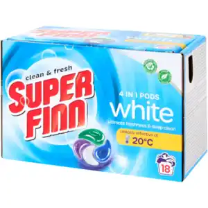 Superfinn 4-in-1-Pods White