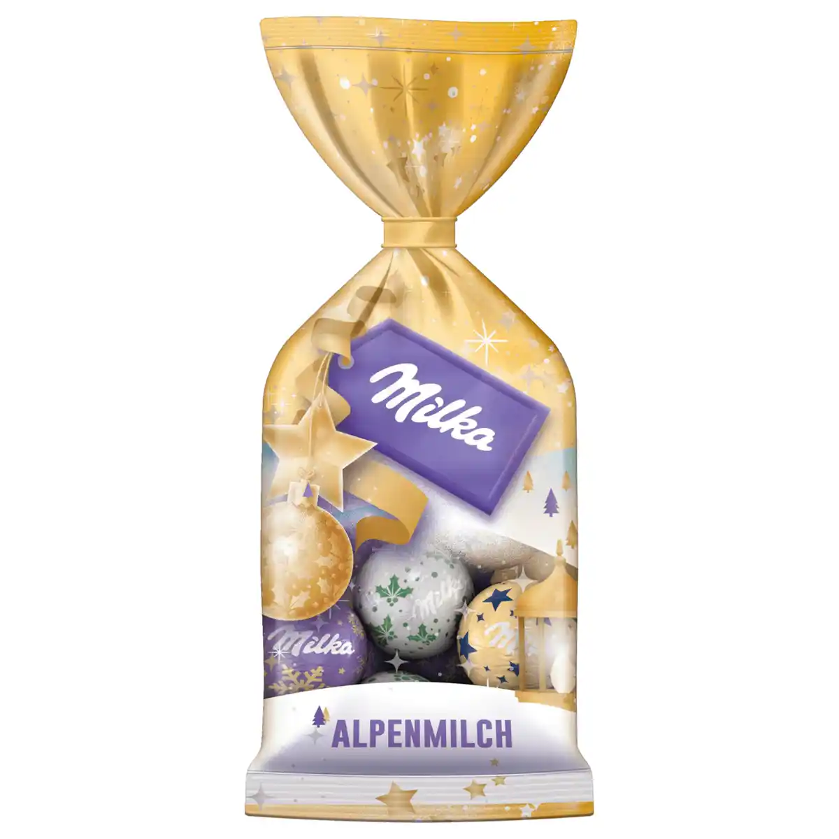 Bild 1 von Milka Alpenmilch Weihnachts-Kugeln 100g