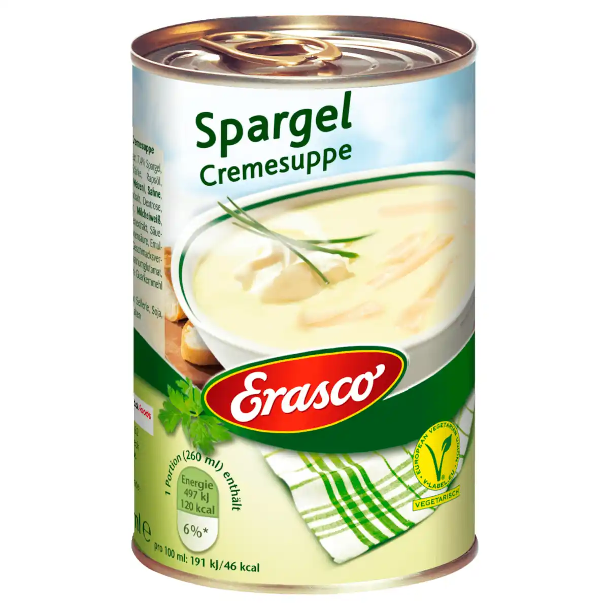 Bild 1 von Erasco Spargel-Cremesuppe 390ml