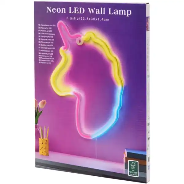 Bild 3 von Neon-Wandleuchte