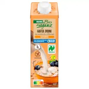 REWE Bio + vegan Hafer Drink glutenfrei 1l