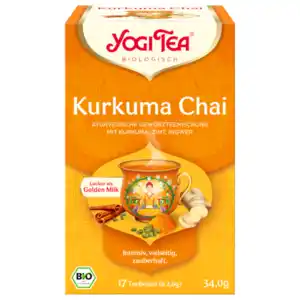 Yogi Tea Bio Tee Kurkuma Chai 34g 17 Beutel