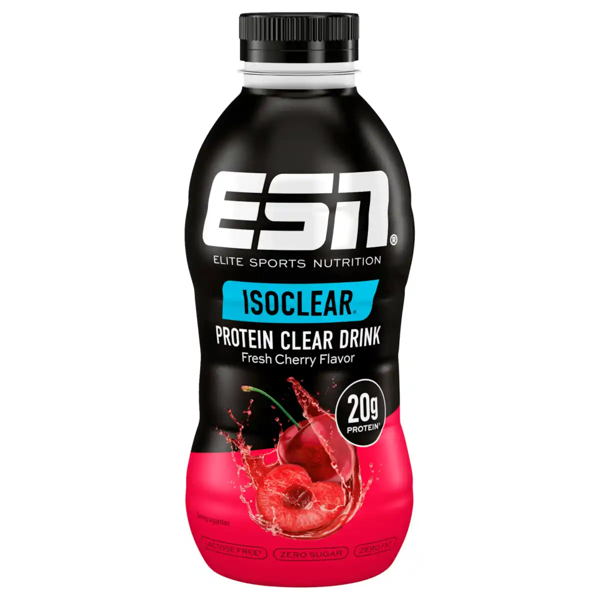 Bild 1 von ESN Isoclear Protein Clear Drink Fresh Cherry 500ml