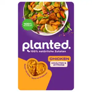 Planted. Chicken Kräuter & Zitrone vegan 160g