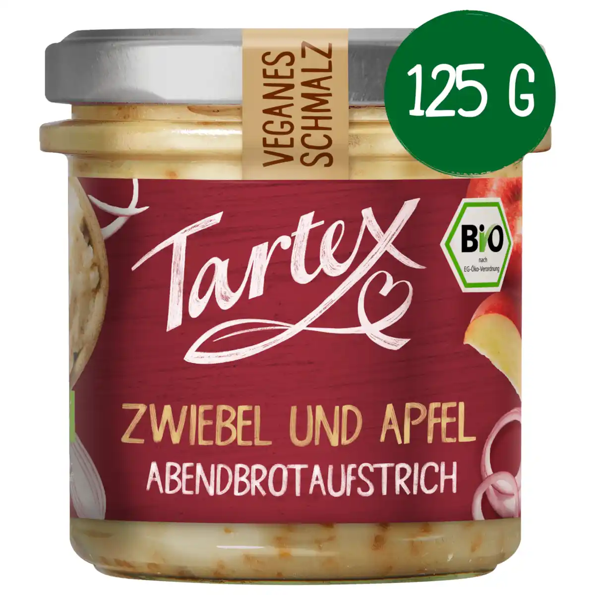 Bild 1 von Tartex Bio Veganes Schmalz Zwiebel und Apfel 125g