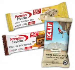 Premier Protein und Clif