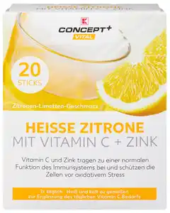 K-CONCEPT+ VITAL Heiße Zitrone, 20 St. = 60-g-Packg.